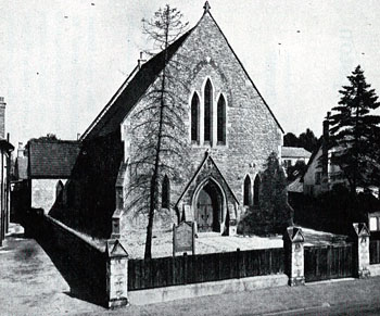 Kemspton West Methodist Chapel in 1960